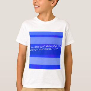 T-shirt Cacher dans vos mains Cher Evan Hansen citation