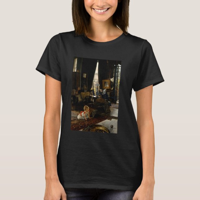 T-shirt Cacher et chercher par James Tissot (1882) (Devant)