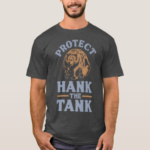 T-shirt Cacher L'Ours De Réservoir - Protéger La Citerne P