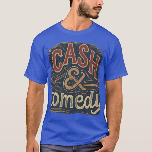 T-shirt Caches Comédie Cash (Devant)