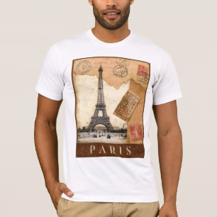 T-shirt Cachet de la poste, Paris