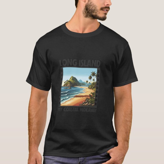 T-shirt Cachette - Long Island (Devant)
