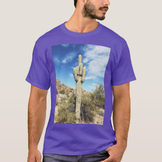T-shirt Cactus à doigt moyen