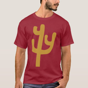 T-shirt Cactus - Brown