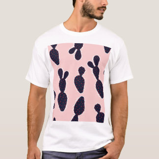 T-shirt Cactus Cuteness : Motifs pastel doux