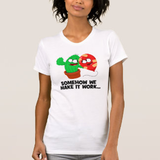 T-shirt Cactus et ballon
