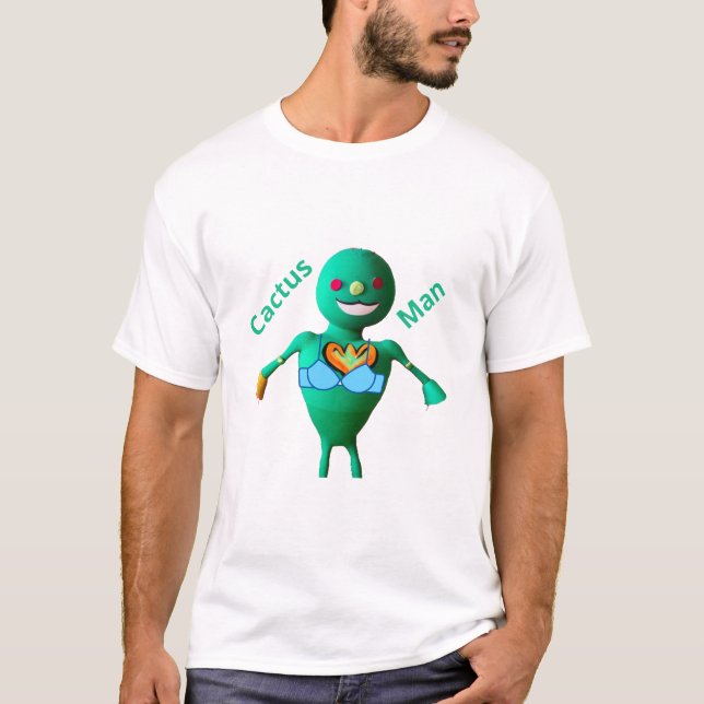 T-shirt Cactus Man (Devant)