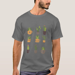 T-shirt Cactus Prickly Saguaro Pear Barbary Fig Golden Bar