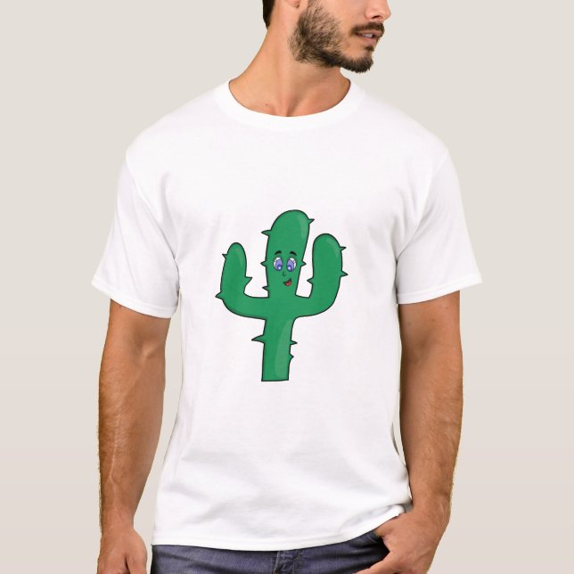 T-shirt Cactus souriant (Devant)