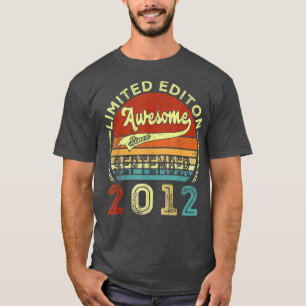 T-shirt Cadeau 10 ans Incroyable depuis septembre 2012 10