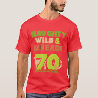 T-shirt Cadeau 70 ans anniversaire femme cheval cadeau