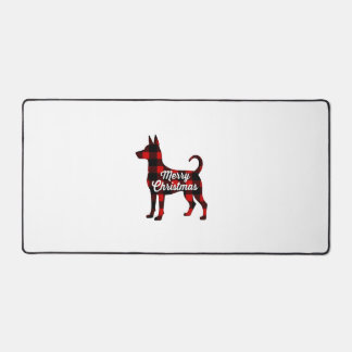 T-shirt Cadeau à Carreaux Pomsky Noël Maman Papa (