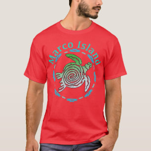 T-shirt Cadeau à la Vintage de l'île de Marco