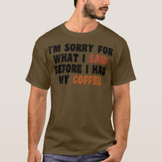 T-shirt Cadeau à l'amateur de café 8