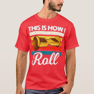 T-shirt Cadeau à thème Hoverboard pour les garçons Planche