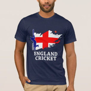 T-shirt Cadeau anglais de course de brosse de drapeau de
