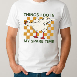 T-shirt Cadeau Anniversaire Silly Goose Que Je Fais Dans M