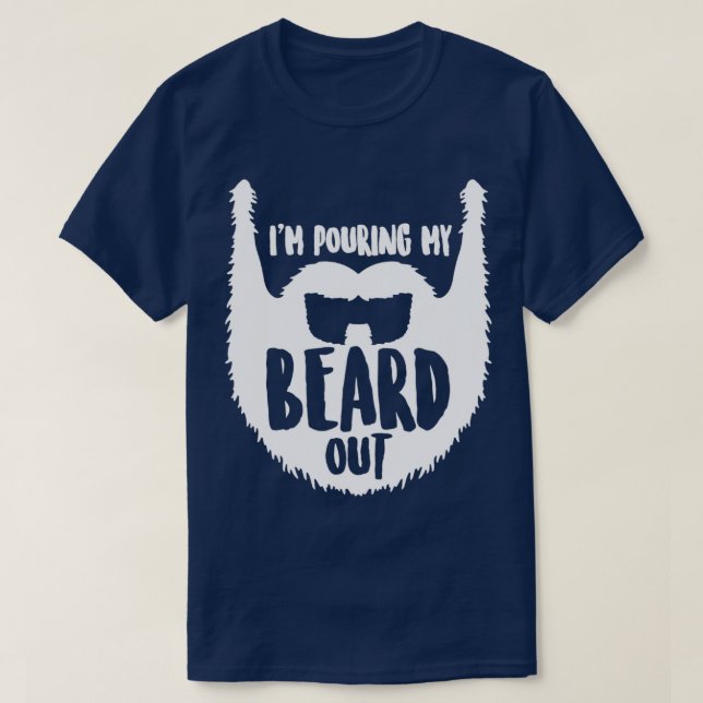 T-shirt Cadeau barbu à barbe 3 (Design devant)