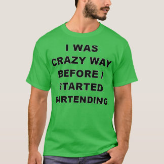 T-shirt Cadeau Bartending Présenté Aux Hommes Femmes