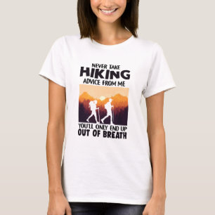 T-shirt Cadeau Camper Ne jamais prendre conseil de moi