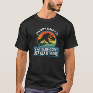 T-shirt Cadeau cool Anniversaire Pour Papa Dino Daddy Saur