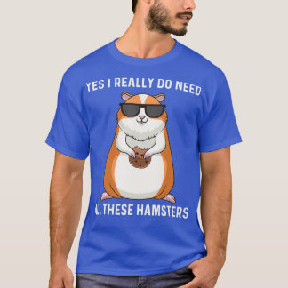 T-shirt Cadeau cool Hamster Pour Hommes Femmes Dwarf Syrie