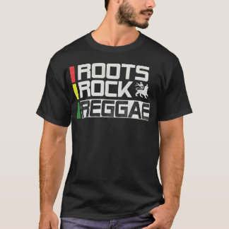T-shirt Cadeau Couleurs Rasta Reggae Roots Rock