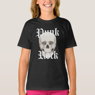 T-shirt cadeau crâne punk rock