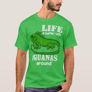 T-shirt Cadeau d'amant d'iguane Animal de compagnie Reptil