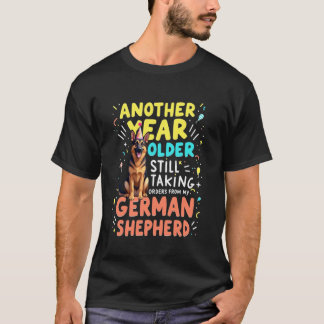 T-shirt Cadeau d'anniversaire drôle Chien Berger Allemand