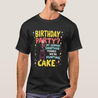 T-shirt Cadeau d'anniversaire drôle pour chien pointer all