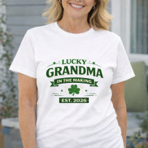 Cadeau d'annonce de bébé pour la Saint-Patrick
