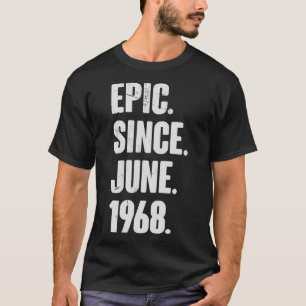 T-shirt Cadeau de 54 ans 54e anniversaire Epic depuis le 1