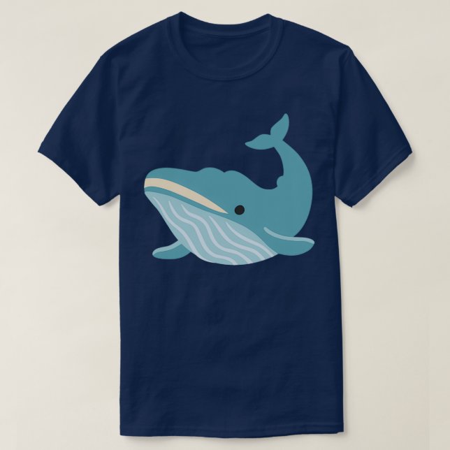 T-shirt Cadeau de baleine mignonne pour les amateurs de ba (Design devant)