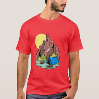 T-shirt Cadeau de camping Camping en camping-car