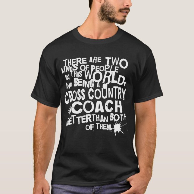 T-shirt Cadeau de car de pays croisé (Devant)