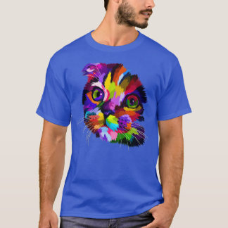 T-shirt Cadeau de chat mignon pour les amateurs de chatte