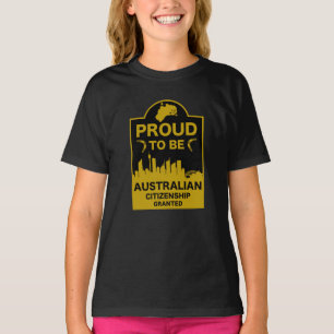T-shirt Cadeau de citoyenneté australienne