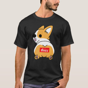 T-shirt Cadeau de Corgi aux fesses épaisses