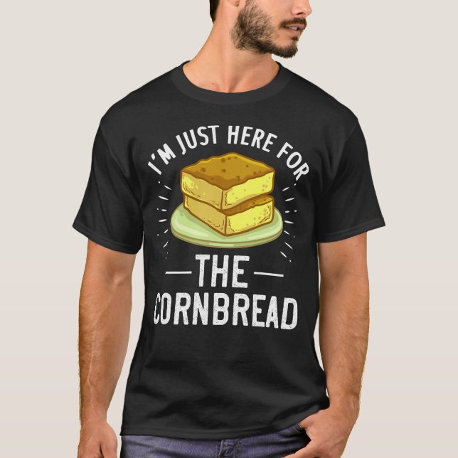 T-shirt Cadeau de Cornbread Funny Gluten Gratuit (Devant)