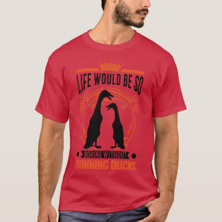 T-shirt Cadeau de coureur indien canard 1
