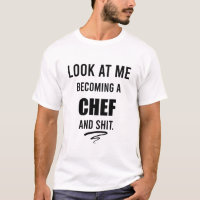Cadeau de cuisine drôle pour chemise de chef drôle