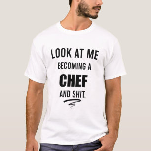 T-shirt Cadeau de cuisine drôle pour chemise de chef drôle