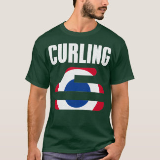 T-shirt Cadeau de curling