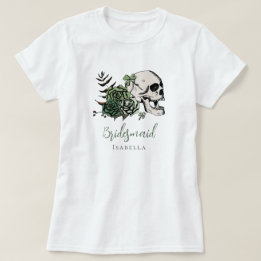 T-shirt Cadeau de Demoiselle d'Honneur Irlandais Gothique 