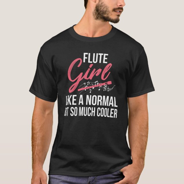 T-shirt Cadeau de fanfare de fille de cannelure pour le (Devant)