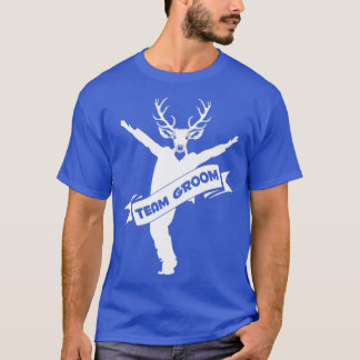 T-shirt Cadeau de fête de bachelor pour marié de l'équipe
