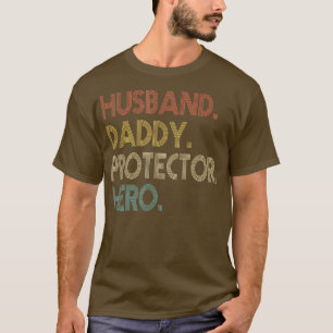 T-shirt Cadeau De Fête des pères Pour Papa Mari Daddy Prot