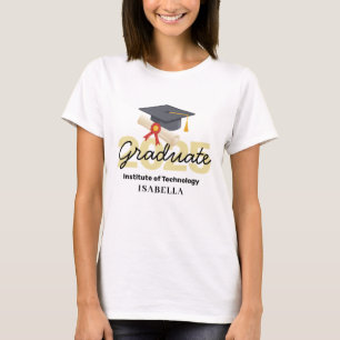 T-shirt Cadeau de fin d'études personnalisé - Promotion 20