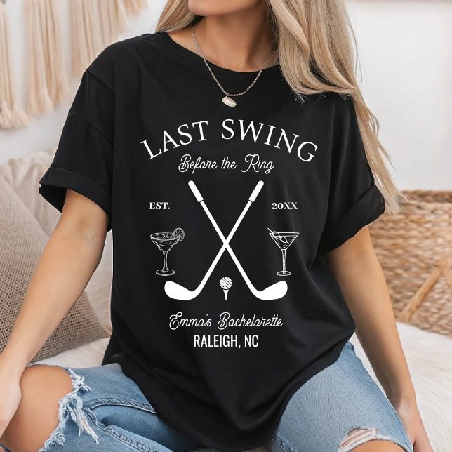 T-shirt Cadeau de golf personnalisé pour EVG Ggolfing Girl (Créateur téléchargé)